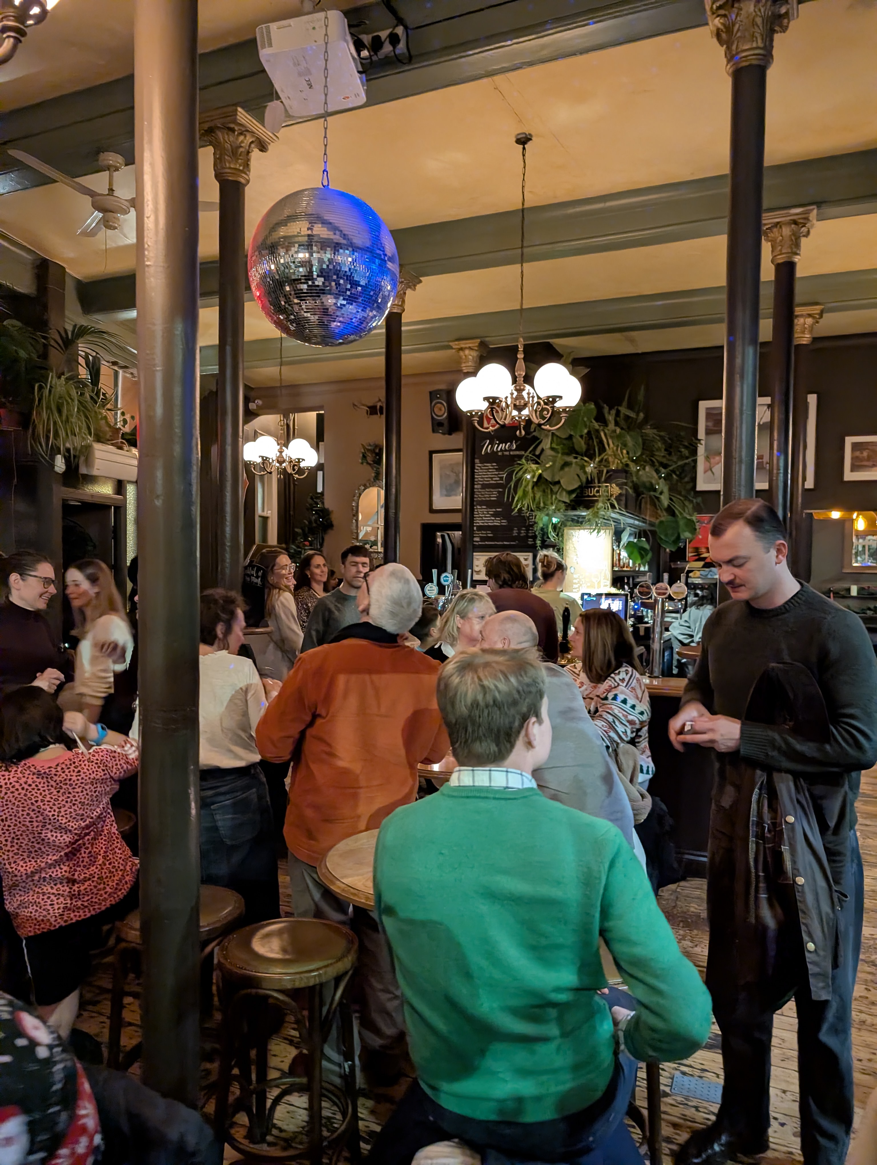 The Roebuck interior